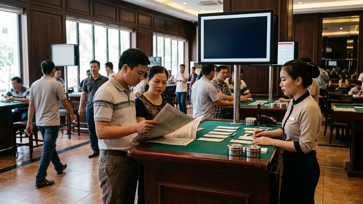 Tổng quan sảnh xổ số tại 789club