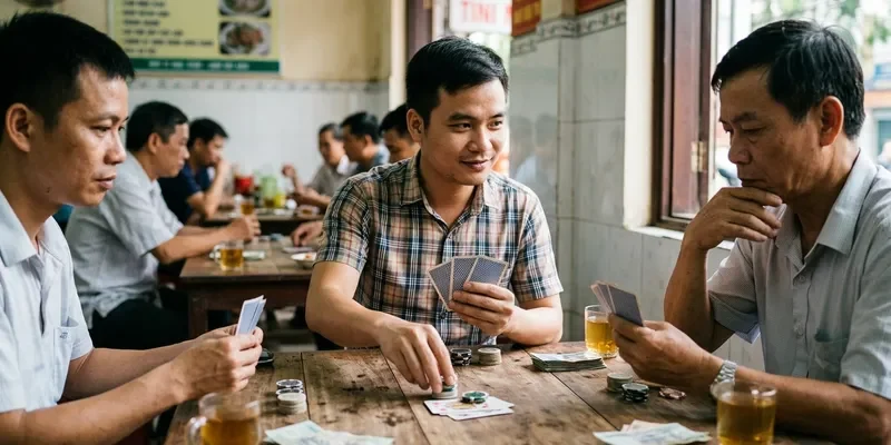 Hình minh hoạ mẹo đánh Liêng tăng tỷ lệ thắng